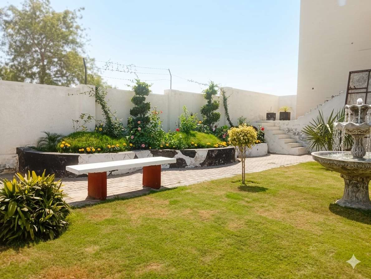 Garden courtyard
